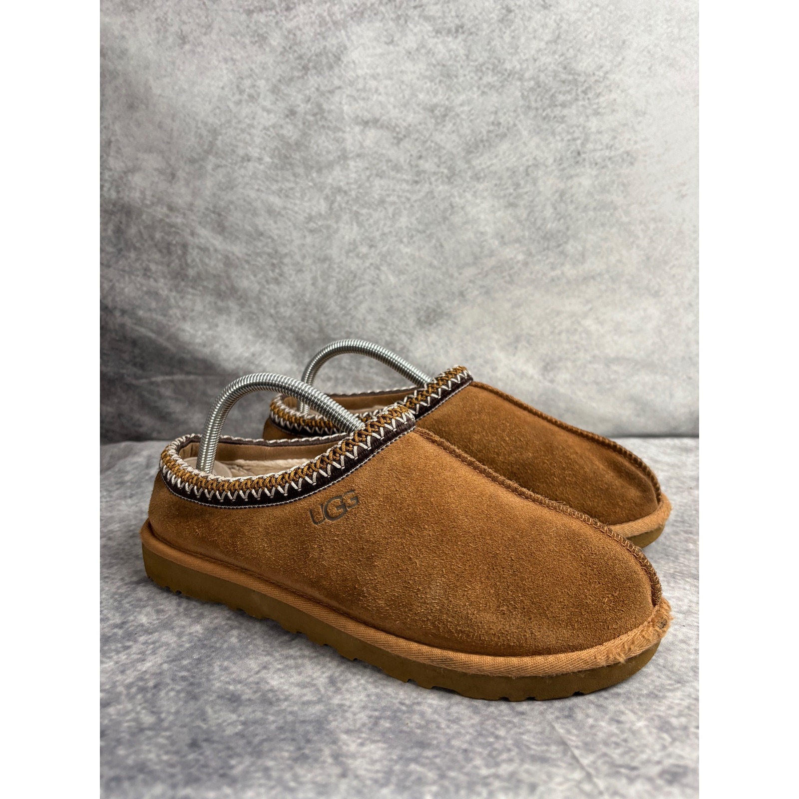 Ugg Australia Tasman Suede Slip On Mules No Size Tag Possibly Women's Size 10